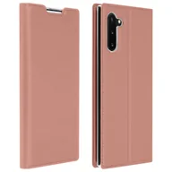 Etui i futerały do telefonów - Wąskie etui z klapką, seria Business do Samsunga Galaxy Note 10 – różowe złoto - miniaturka - grafika 1