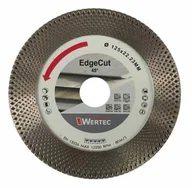 Tarcze do pił - Tarcza diamentowa Wertec Edgecut 125x22,23 mm - miniaturka - grafika 1