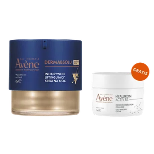 Avene Dermabsolu, intensywnie liftingujący krem na noc, 40 ml + krem odbudowujący komórki, 7 ml gratis - Zestawy kosmetyków damskich - miniaturka - grafika 1