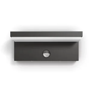 Philips 16484/93/P3 - LED Kinkiet zewnętrzny z czujnikiem BUSTAN 2xLED/4,5W (1648493P3) - Lampy ścienne - miniaturka - grafika 1
