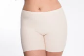 Komplety bielizny - Bermudy damskie bezszwowe wygłądzające COMFORT Julimex naturalne  S - miniaturka - grafika 1