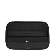 Kosmetyczki, organizery i kuferki - Kosmetyczka Tommy Hilfiger Travel Washbag AM0AM13526 Czarny - miniaturka - grafika 1