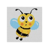 Pasmanteria - Ariadna, zestaw do haftu pszczółka - miniaturka - grafika 1