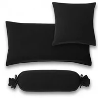 Pościel - Estella Poszewki Jersey z bawełny egipskiej Schwarz - miniaturka - grafika 1