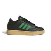 Sneakersy damskie - Dziecięce Sneakersy ADIDAS RAPID COURT LOW J JR3179 – Czarny - miniaturka - grafika 1