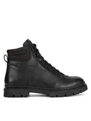 Botki męskie - Badura Trzewiki ZIBI-21 MI08 Czarny - miniaturka - grafika 1