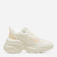 Bluzy sportowe damskie - Sneakersy damskie do kostki Puma Cilia Wedge 393915-11 38.5 (5.5UK) Mleczne (4067979387477) - miniaturka - grafika 1