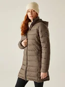 Płaszcze damskie - Regatta Płaszcz pikowany "Starler" w kolorze szarobrązowym - miniaturka - grafika 1