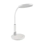 Lampy stojące - Lampka biurkowa LED SAMUEL LED WHITE Struhm - miniaturka - grafika 1