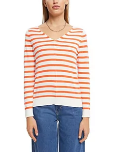 ESPRIT Damski sweter 993EE1I313, 637/ORANGE RED 3, XXS, 637/pomarańczowo-czerwony 3, XXS - Swetry damskie - miniaturka - grafika 1