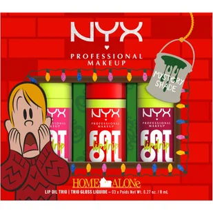 NYX Fat Oil Trio 03 Zestaw błyszczyków do ust - Palety i zestawy do makijażu - miniaturka - grafika 1