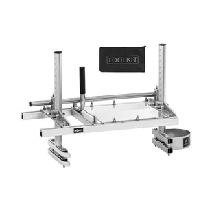 hillvert Trak do drewna przenośny do pilarek do 60 cm / 24'' szerokość do 50 cm (20'') - Piły elektryczne - miniaturka - grafika 1
