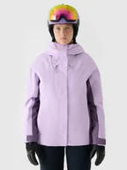 Kurtki damskie - 4F Kurtka narciarska membrana NeoDry 10000 damska - fioletowa XXL - miniaturka - grafika 1