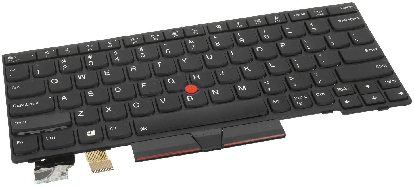 Movano Klawiatura laptopa do Lenovo ThinkPad A285, X280, X390 podświetlenie, trackpoint