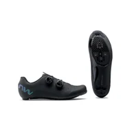 Buty rowerowe - Buty rowerowe szosowe męskie NORTHWAVE Revolution 3 czarne - miniaturka - grafika 1