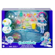 Lalki dla dziewczynek - Mattel Enchant Zimowe Wedkowanie Gjx48 Wb6 - miniaturka - grafika 1