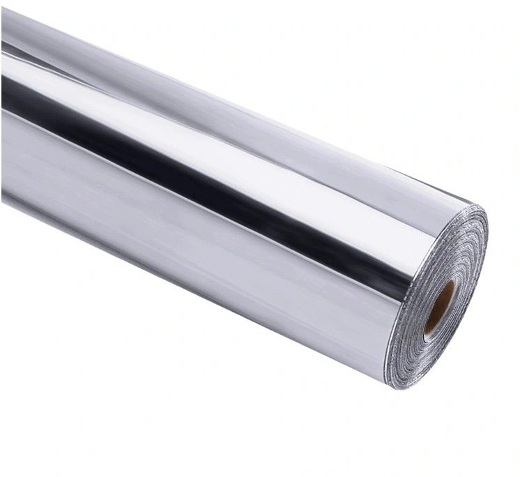 D-c-Fix Folia samoprzylepna HTVRONT Chrome Metallic 30.5cm x 90cm srebrna 60977-0