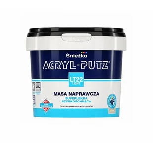 Śnieżka Acryl-Putz LT22 masa naprawcza light 250 ml - Gipsy i gładzie gipsowe Śnieżka Acryl-Putz LT22 masa naprawcza light 250 ml - Gipsy i gładzie gipsowe - miniaturka - grafika 1