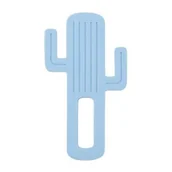 Gryzaki dla dzieci - MINIKOIOI Gryzak silikonowy Kaktus niebieski MINIKOIOI 101090003 - miniaturka - grafika 1