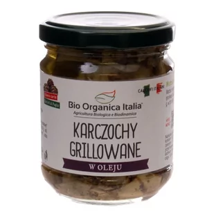 Biorganica NUOVA (włoskie przekąski) KARCZOCHY GRILLOWANE W OLEJU BIO 190 g - BI - Zdrowa żywność - miniaturka - grafika 1