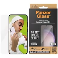 Szkła hartowane na telefon - Szkło hartowane PANZERGLASS Refresh Ultra-Wide Fit do Samsung Galaxy S24 Plus z aplikatorem - miniaturka - grafika 1