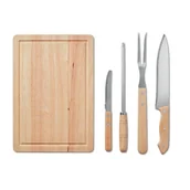 Zestawy do grillowania - Zestaw do grilla UPOMINKARNIA Czarny - miniaturka - grafika 1