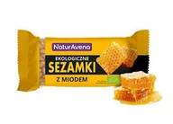 Ciastka - NATURAVENA Sezamki z miodem BIO 27g - Naturavena - miniaturka - grafika 1