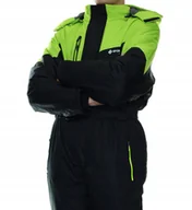 Kombinezony dla dzieci - Kombinezon Dziecięcy Na Zimę Narty Zimowy Narciarski Jednoczęściowy 122 - miniaturka - grafika 1