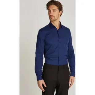 Calvin Klein Koszula | Slim Fit - Koszule męskie - miniaturka - grafika 1