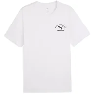 Koszulki sportowe męskie - Koszulka męska Puma Class Graphic Tee Rozmiar: M / Kolor: biały - miniaturka - grafika 1