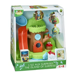 Wyspa Pełna Niespodzianek. Zabawka Kąpielowa Klorofil - Zabawki do kąpieli - miniaturka - grafika 1