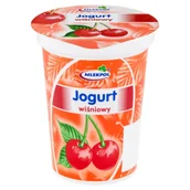 Kefiry, jogurty, maślanki - Mlekpol Jogurt wiśniowy 400 g - miniaturka - grafika 1