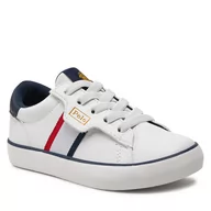 Buty dla chłopców - Sneakersy Polo Ralph Lauren RL00572100 C White Tumbled/Navy/Red - miniaturka - grafika 1