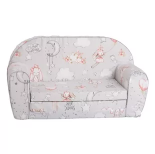 Małpiszon, mini sofa Print króliczek - Zestawy mebli dla dzieci - miniaturka - grafika 1