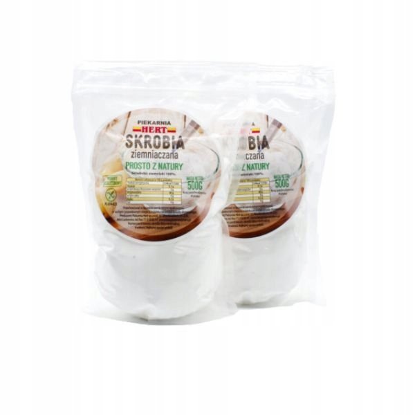 Bezglutenowa skrobia ziemniaczana 500g Piekarnia Hert