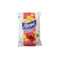 Chipsy - Chipsy ziemniaczane o smaku krabu "Lyuks" 125g - miniaturka - grafika 1
