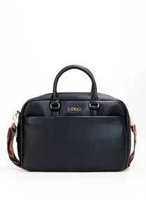 Aktówka na laptopa Nobo z kolorową taśmą - Torebki damskie - miniaturka - grafika 1