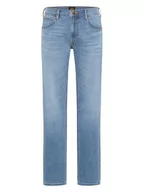 Spodnie męskie - Lee Dżinsy "Luke Fresh Mid Worn in" - Regular fit - w kolorze błękitnym - miniaturka - grafika 1