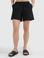 Spodenki damskie - 4F Spodenki plażowe damskie 4FWSS25UBDSF129-20S Czarny Roz. XS - miniaturka - grafika 1