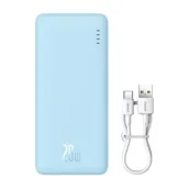 Powerbanki - Powerbank Baseus Airpow 20000mAh 20W Niebieski - miniaturka - grafika 1