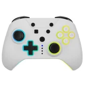 Kontrolery gier na PC - Kontroler HYPERKIN NuRival Armor3 Biały - miniaturka - grafika 1