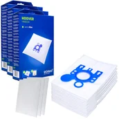 Worki do odkurzaczy - Zestaw Worki Do Odkurzacza Worwo Hoover Miele Hmb03K, 12 Szt. + Filtr, 3 Szt. - Zamiennik - miniaturka - grafika 1