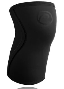 Stabilizator Kolana Rx 105366-01 Rehband 5 mm (Carbon Black) - Ściągacze i opaski sportowe - miniaturka - grafika 1