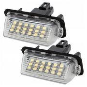 Lampy tylne - ZESTAW LAMPEK LED DO TABLICY REJESTRACYJNEJ, AUTOTUNE, DO TOYOTA AURIS E15 FL (AFTER FACELIFTING'U), TOYOTA AURIS KOMBI, TOYOTA AVENSIS, TOYOTA CAMR.. - miniaturka - grafika 1