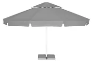 Parasole ogrodowe - Parasol ogrodowy Vesuvio 5,5 m Poliester Szary - miniaturka - grafika 1