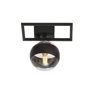Emibig Imago 1E lampa sufitowa 1-punktowa czarna/stripe 1132/1E - Lampy sufitowe - miniaturka - grafika 1