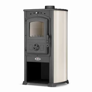 BLIST Piec stalowy kominek wolnostojący BLIST Żar 12,0kW beżowy - Piece wolnostojące - miniaturka - grafika 1