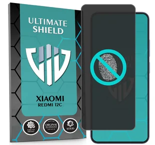 NAJLEPSZE SZKŁO 5D PEŁNE DO XIAOMI REDMI 12C SZKIEŁKO NIETŁUKĄCE ORYGINAŁ - Szkła hartowane na telefon - miniaturka - grafika 1