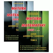 Pomoce naukowe - Pakiet: Matura z matematyki 2025. Poziom podstawowy i rozszerzony. Tomy 1-2 - miniaturka - grafika 1