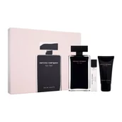 Zestawy perfum damskich - Narciso Rodriguez For Her Zestaw EDP 100 ml + mleczko do ciała 50 ml + EDT 10 ml - miniaturka - grafika 1